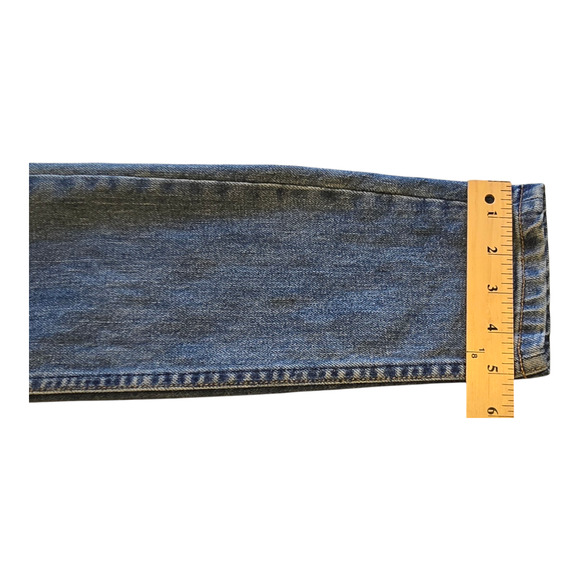 A.P.C. Jeans Moulant Womens Size 24 Blue Skinny Low-Rise Classic Casual Everyday - Picture 12 of 13